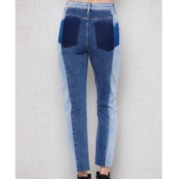 Pacsun two tone mom jeans size 25 - Picture 2 of 12